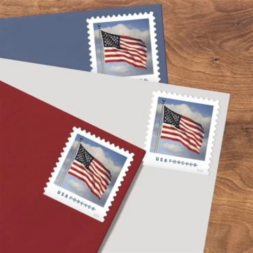 (2019) USPS Forever American Flag Stamps Rolls