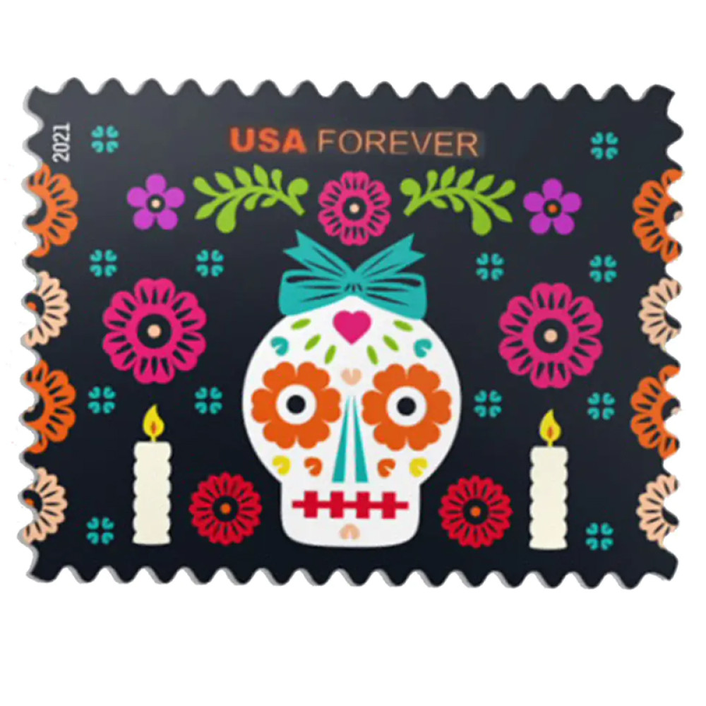Day of the Dead Stamps - 2021